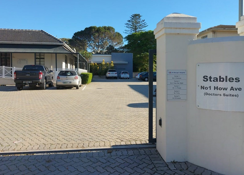 Dr Jacinto John Kapp Private Practice Parking