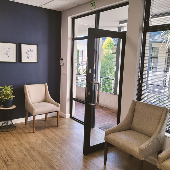 Dr Jacinto John Kapp Private Practice Waiting Room